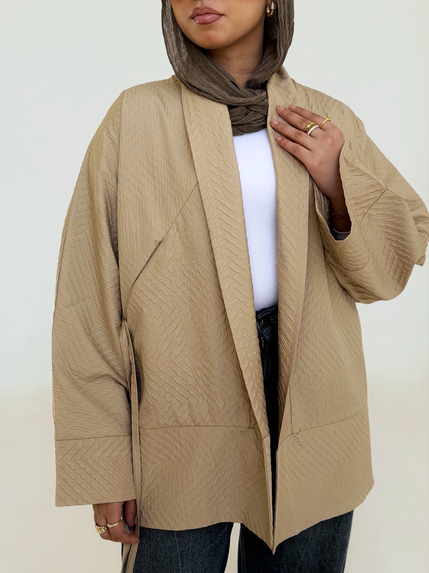 Urban Grace Jacket - Beige