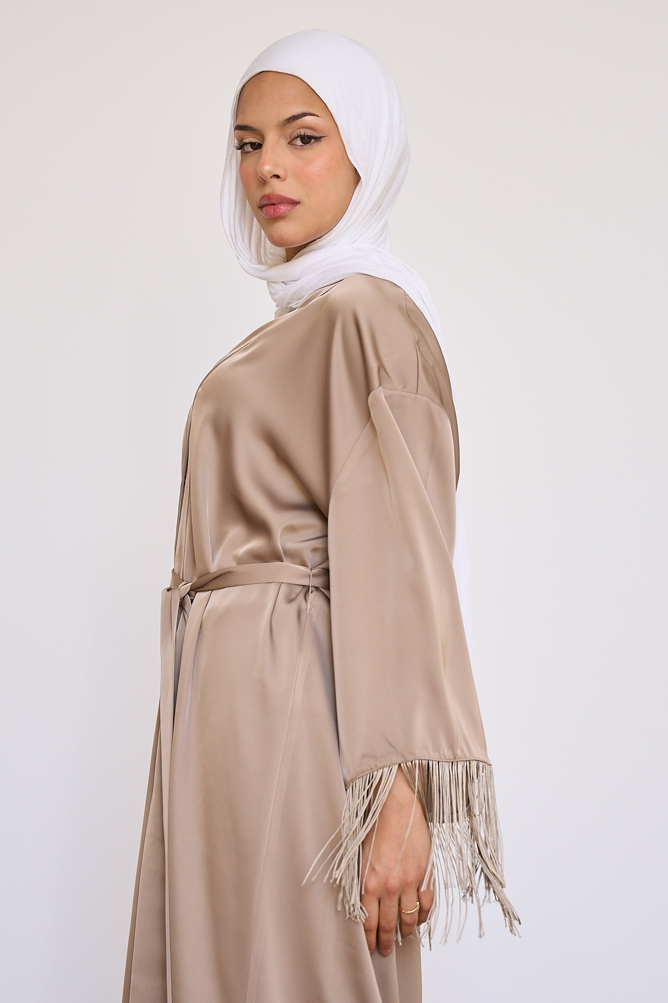 Tassel Abaya - Gold