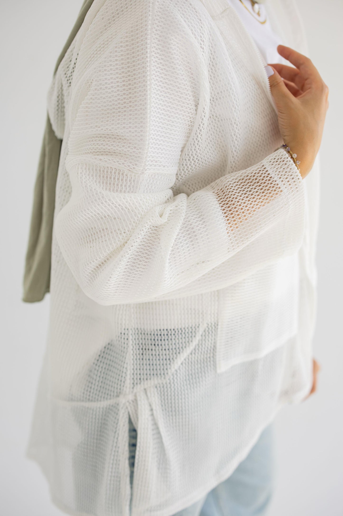 Cloudlight Mesh Jacket - White