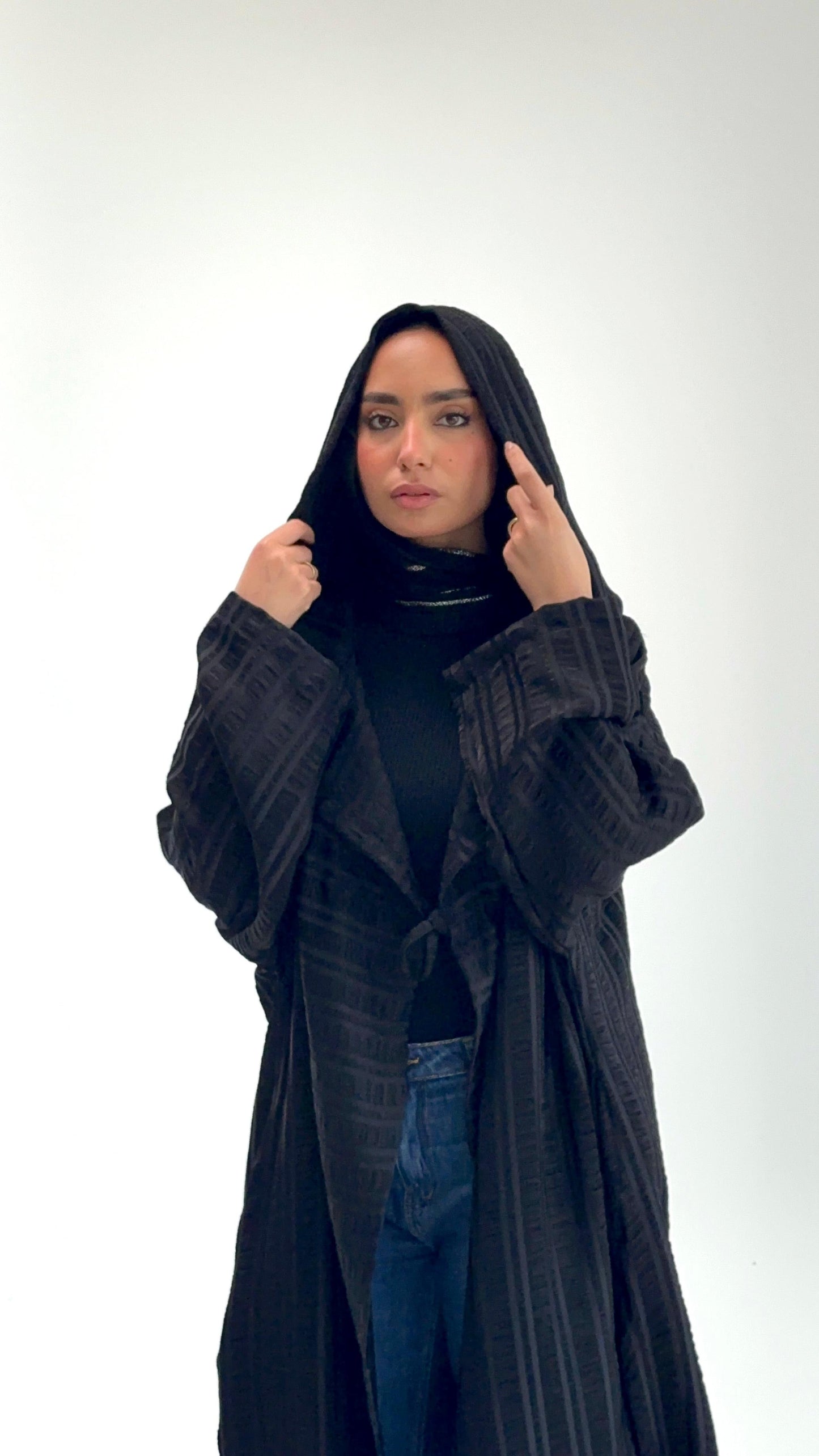 Moroccan Cape - Black