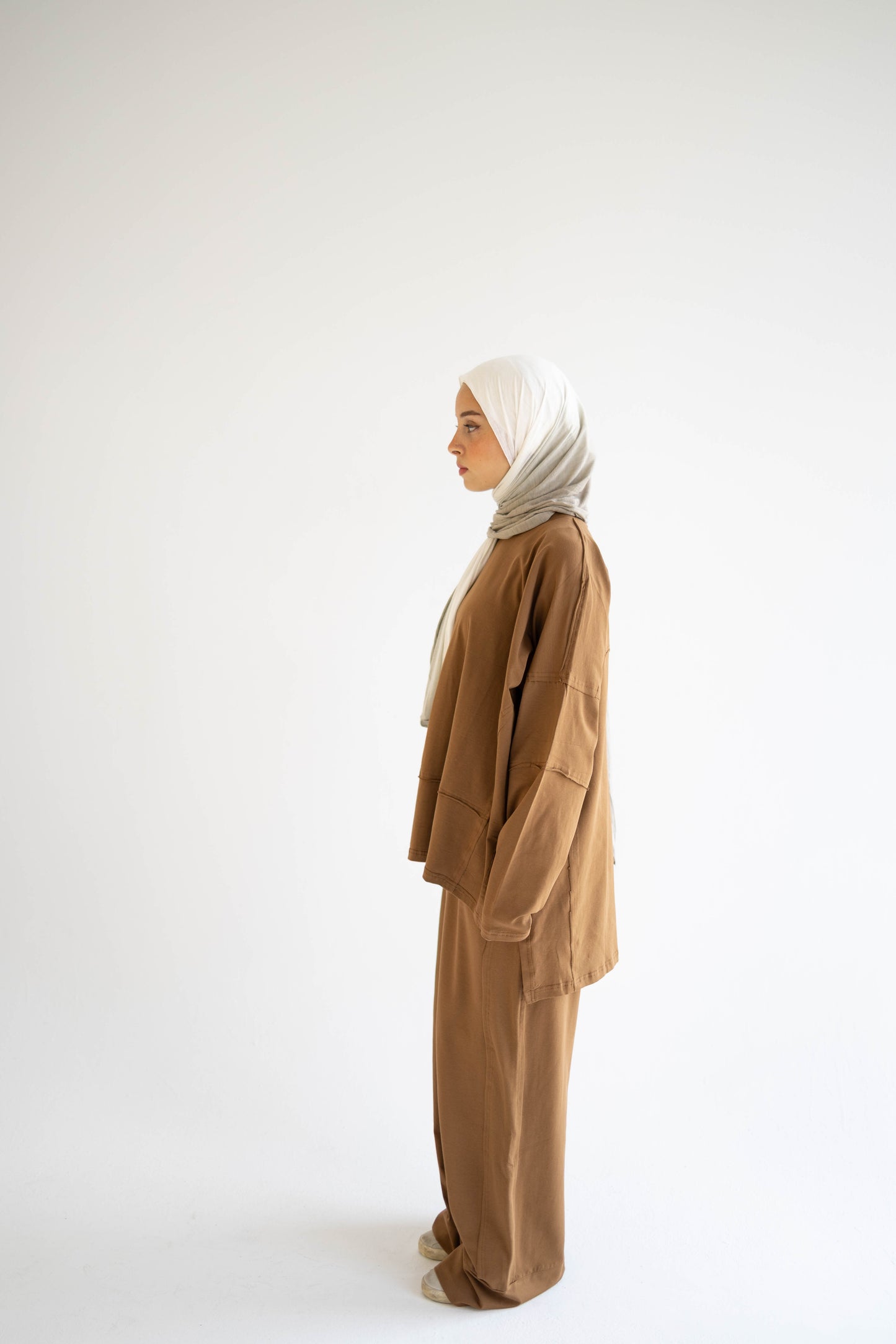 Everyday Flow Co-ord Set - Brown