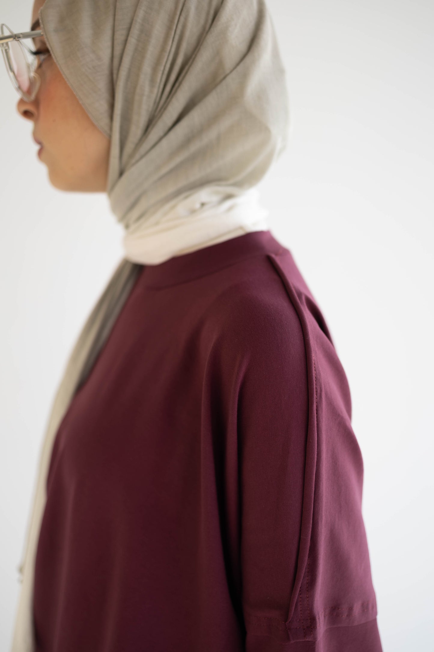 Everyday Flow Co-ord Set - Burgundy
