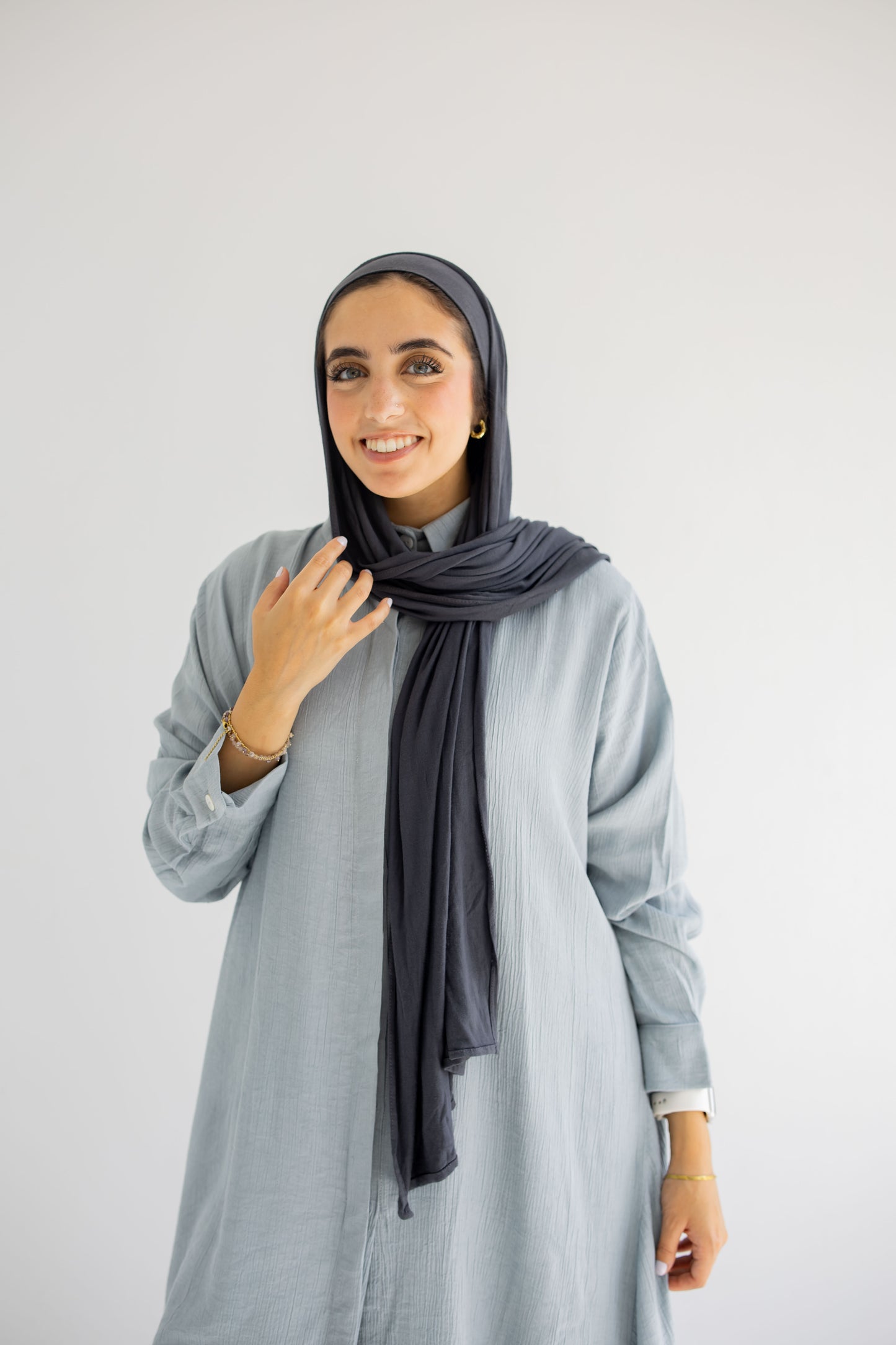 Shirt Dress - Babyblue