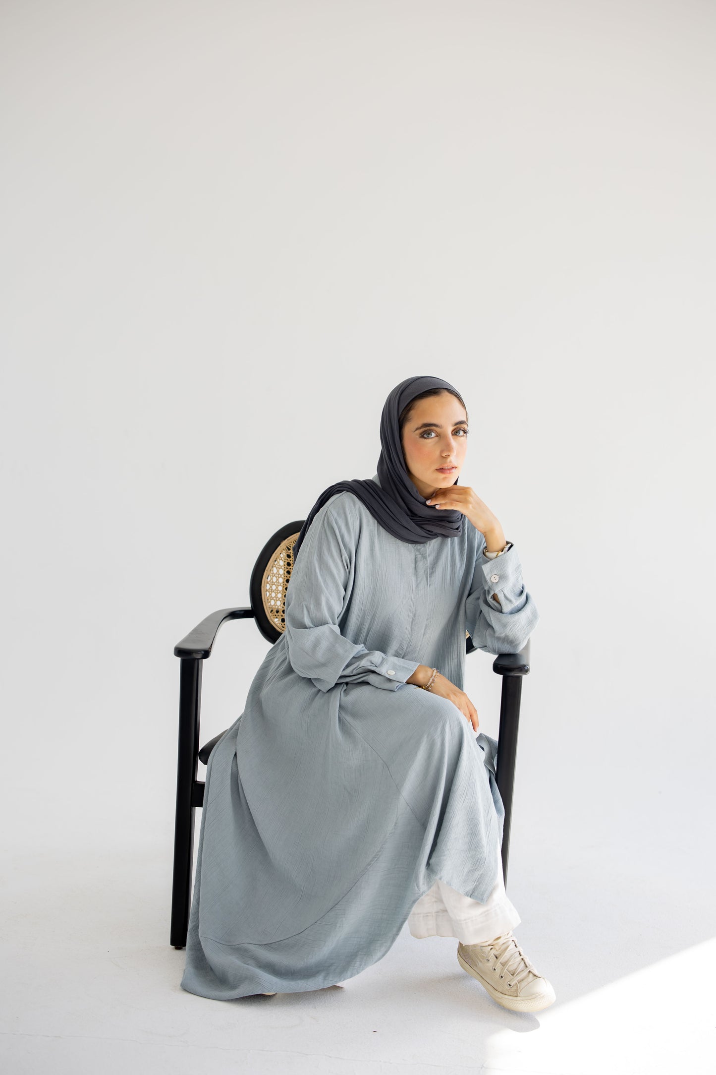 Shirt Dress - Babyblue