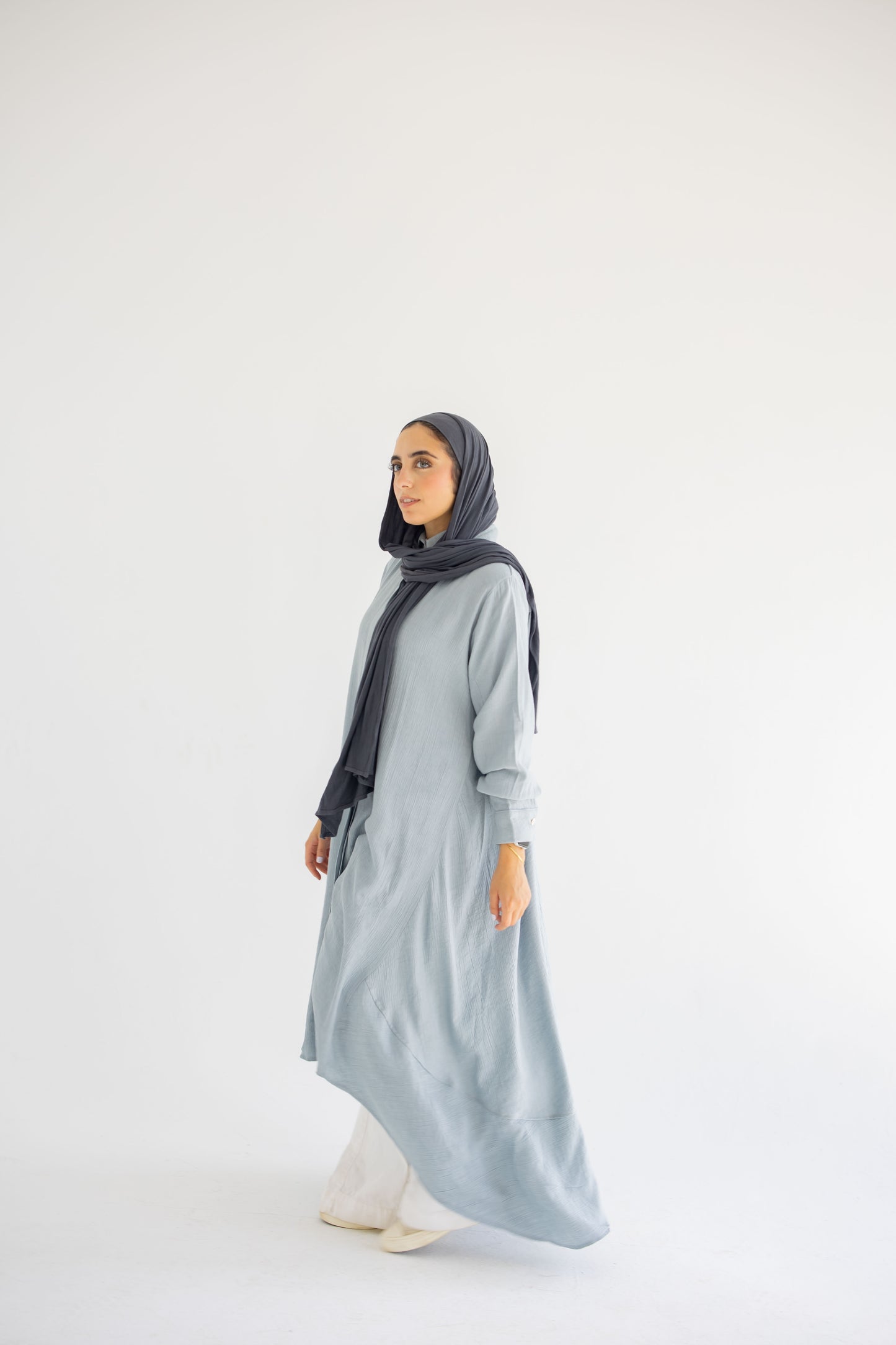 Shirt Dress - Babyblue