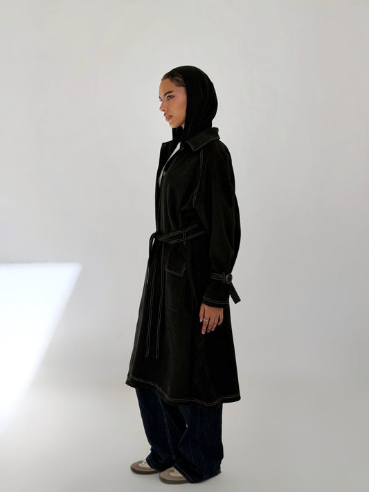 Ashley Coat - Black