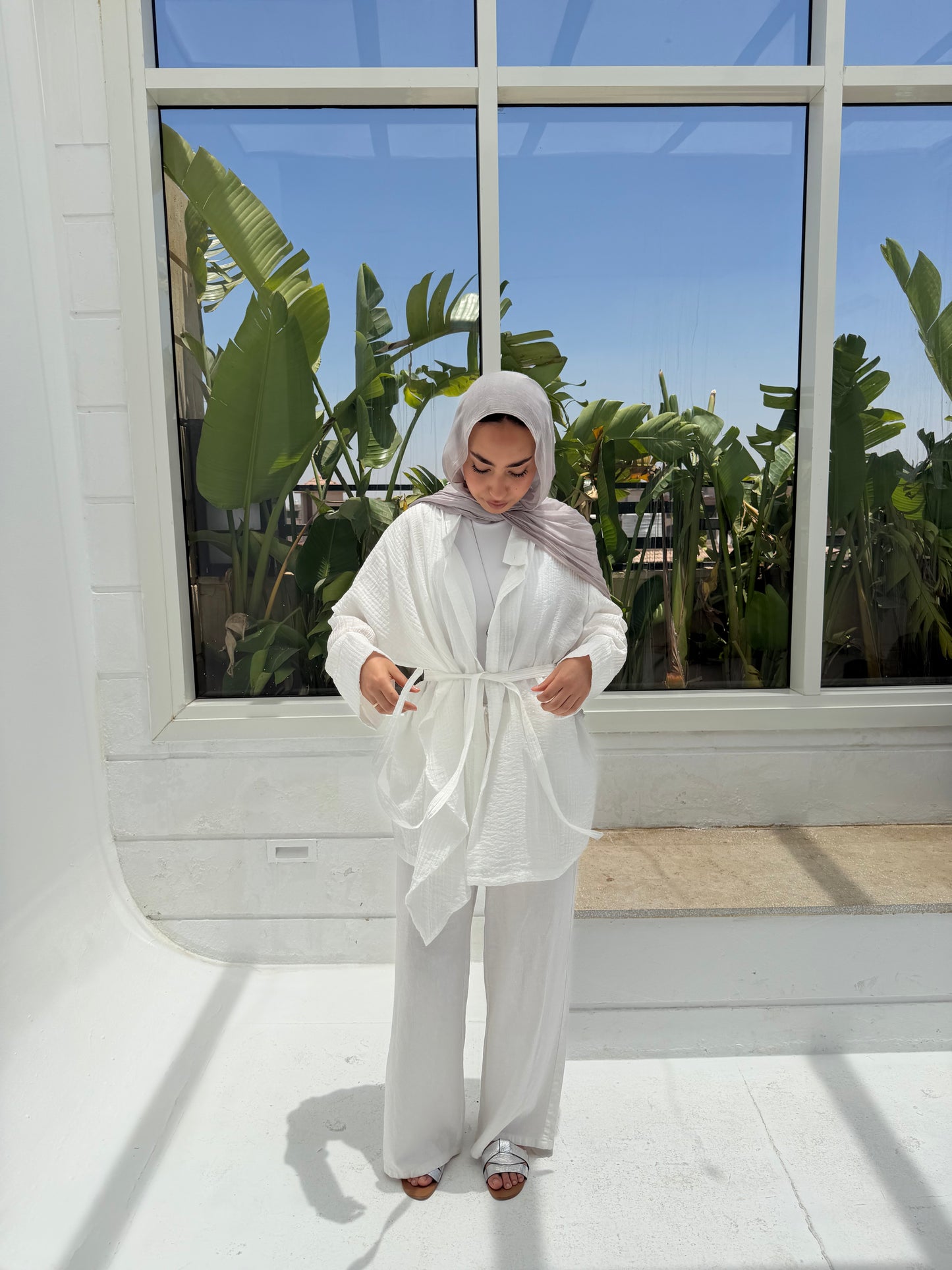 Wavy Blouse - White