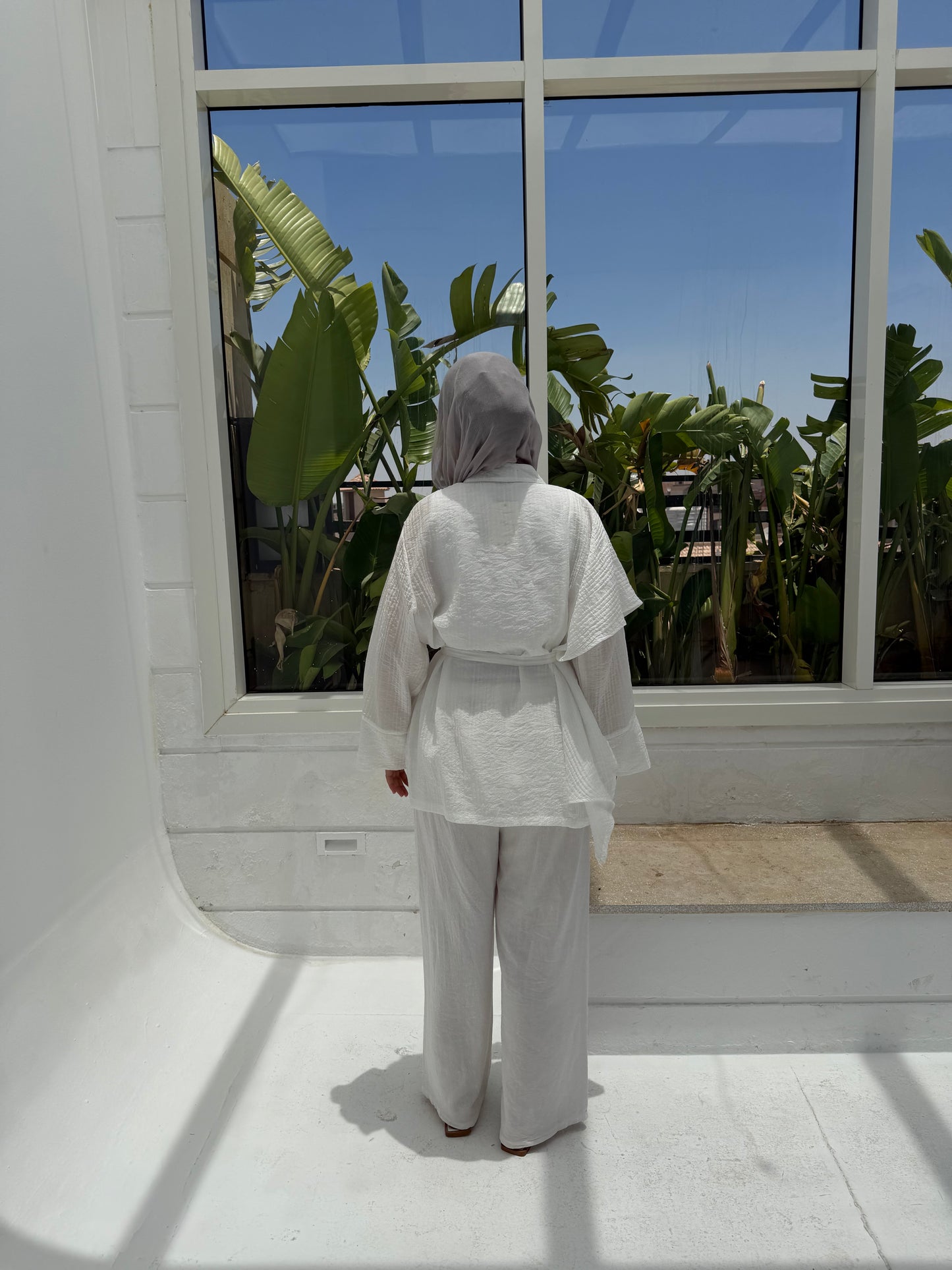 Wavy Blouse - White