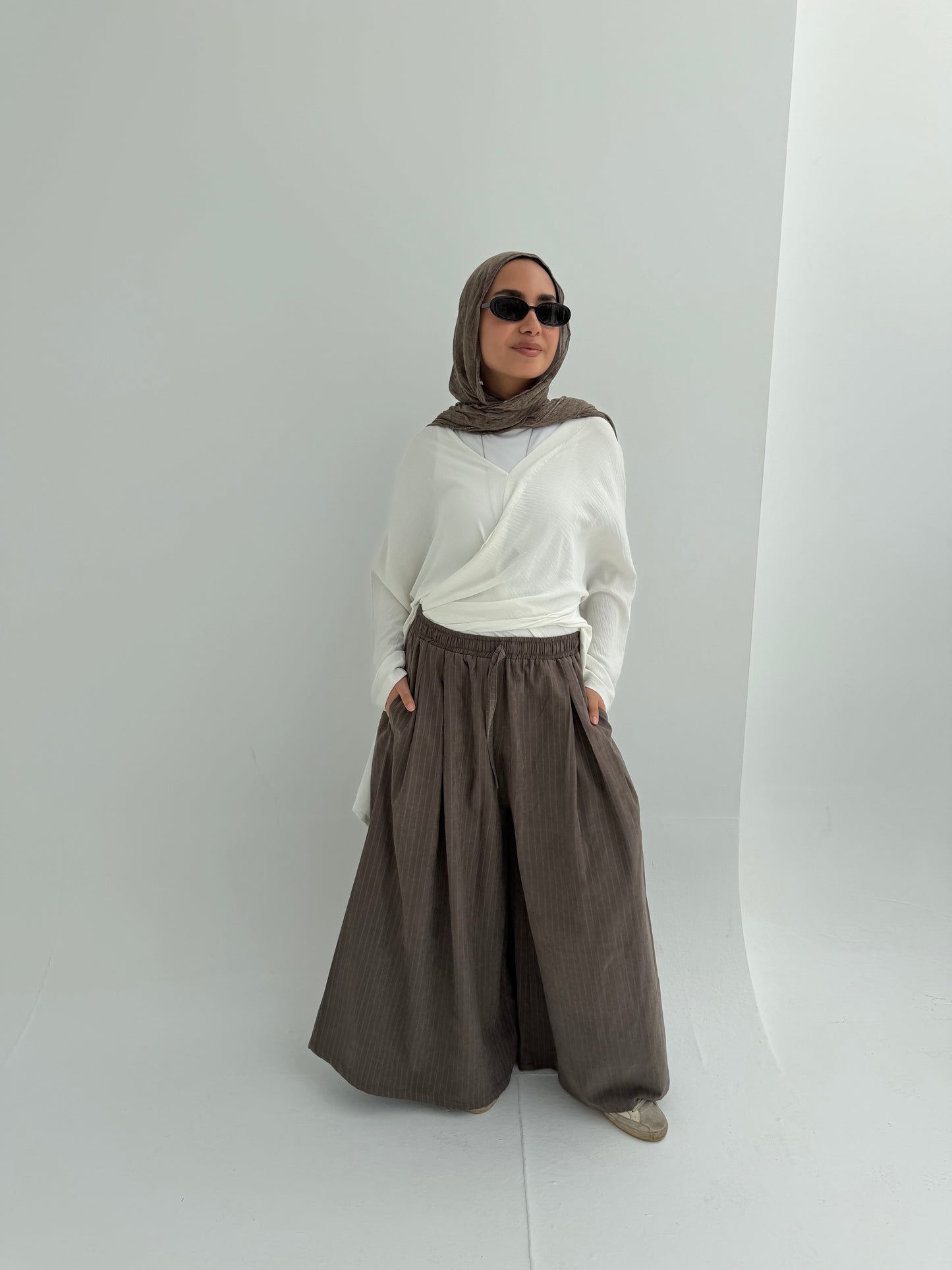 Flowy Striped Pants