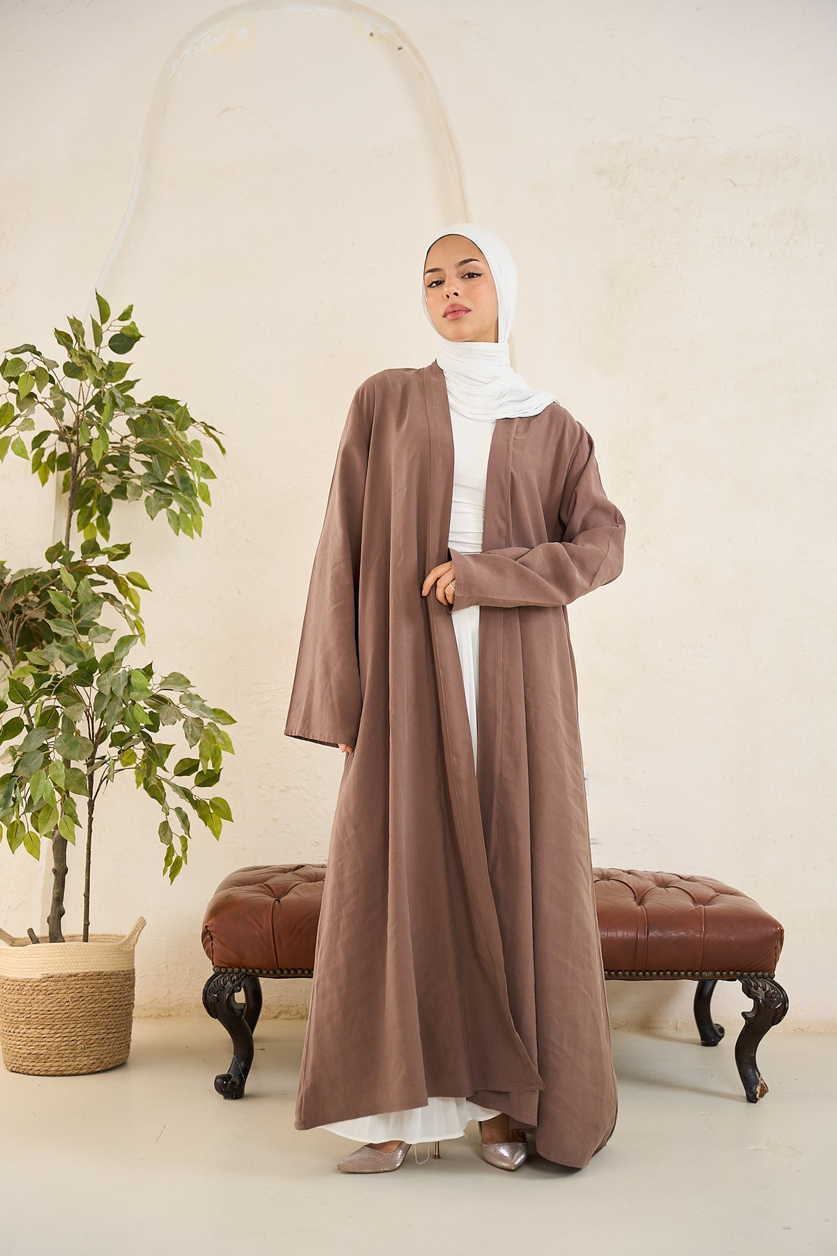 Open Abaya - Cafe