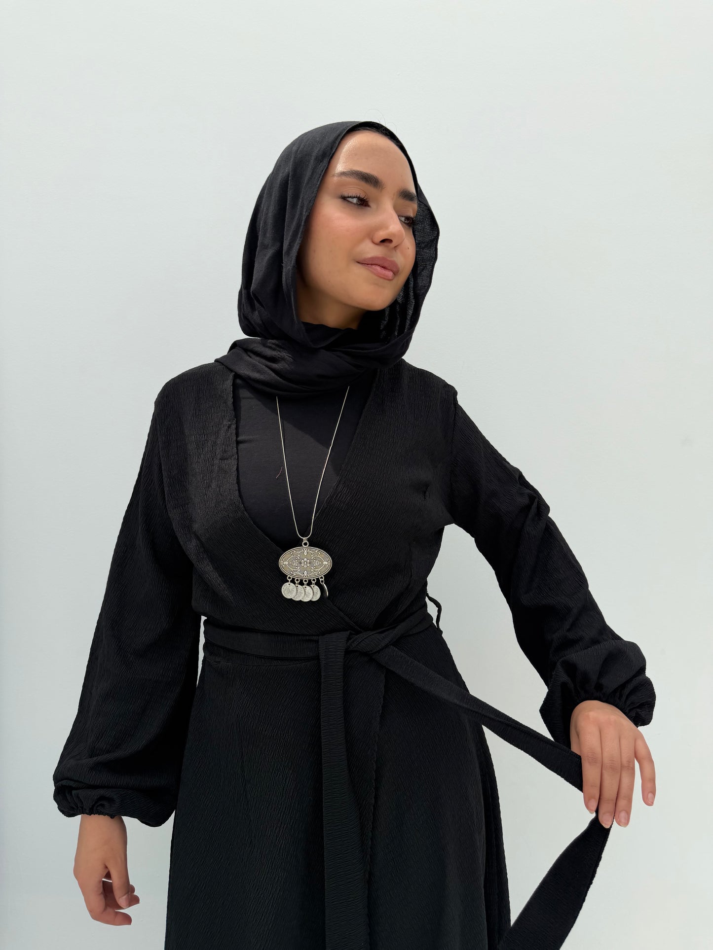 Wrap Dress - Black