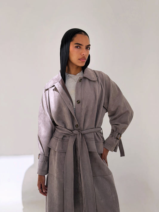 Ashley Coat - Gray