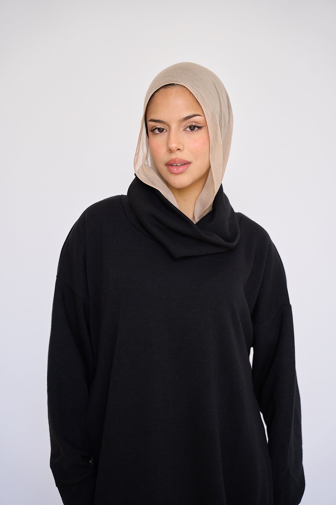 Open Sided sweater - Black