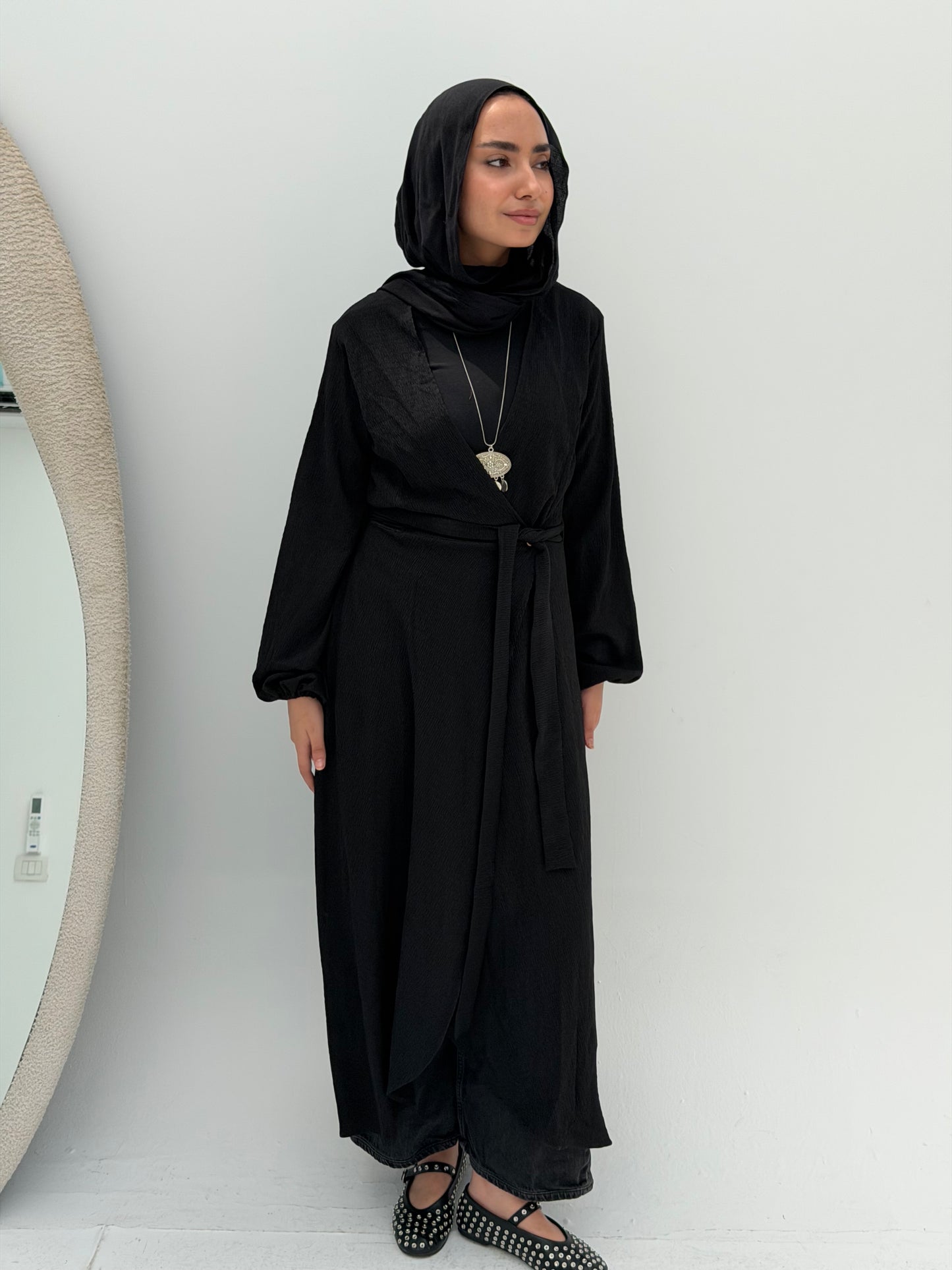 Wrap Dress - Black