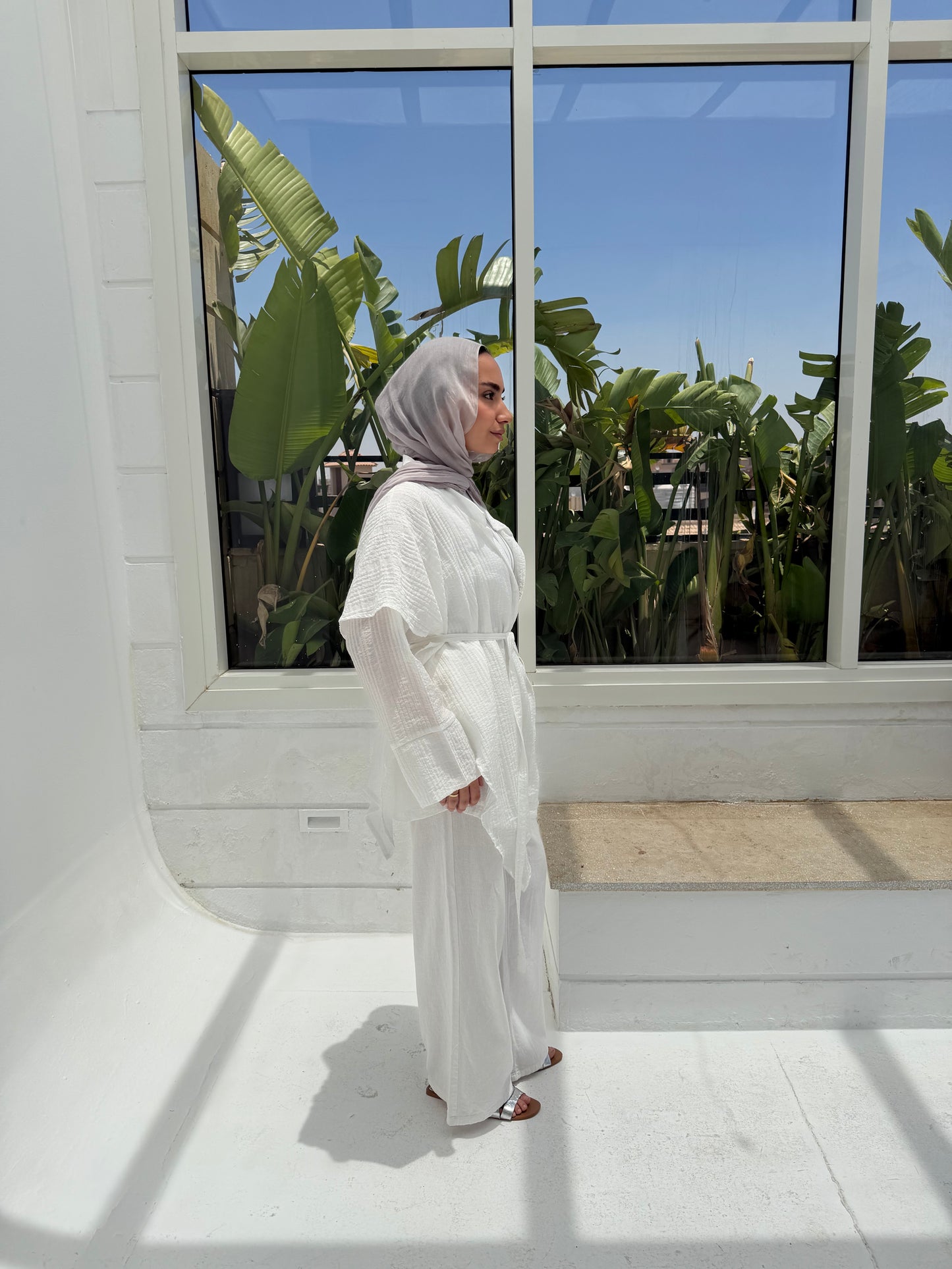Wavy Blouse - White