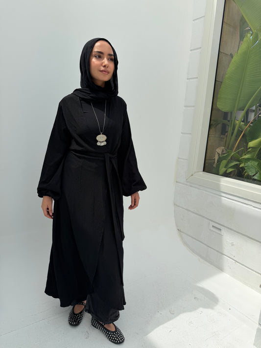 Wrap Dress - Black