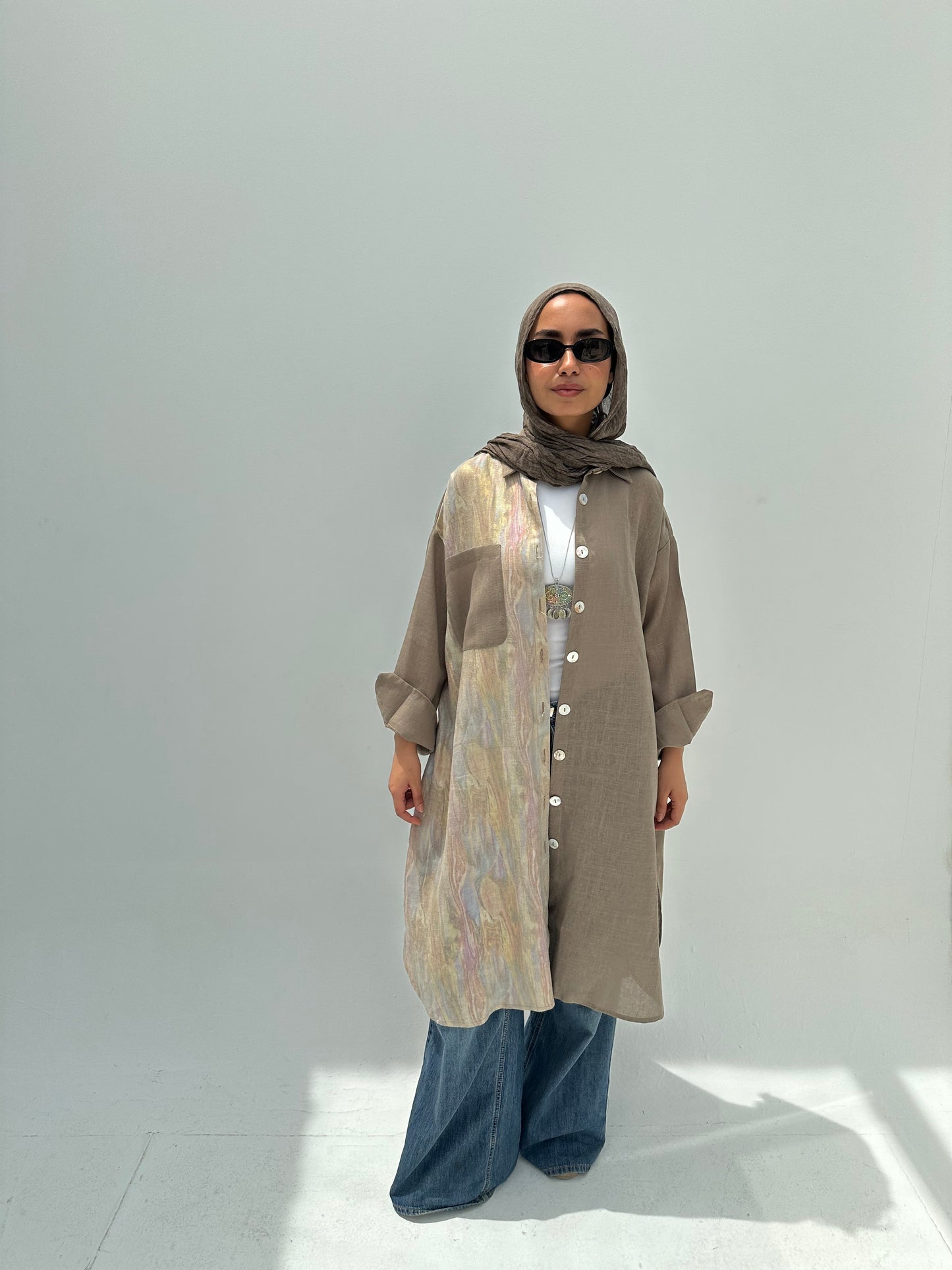 Prearly Linen Chemise