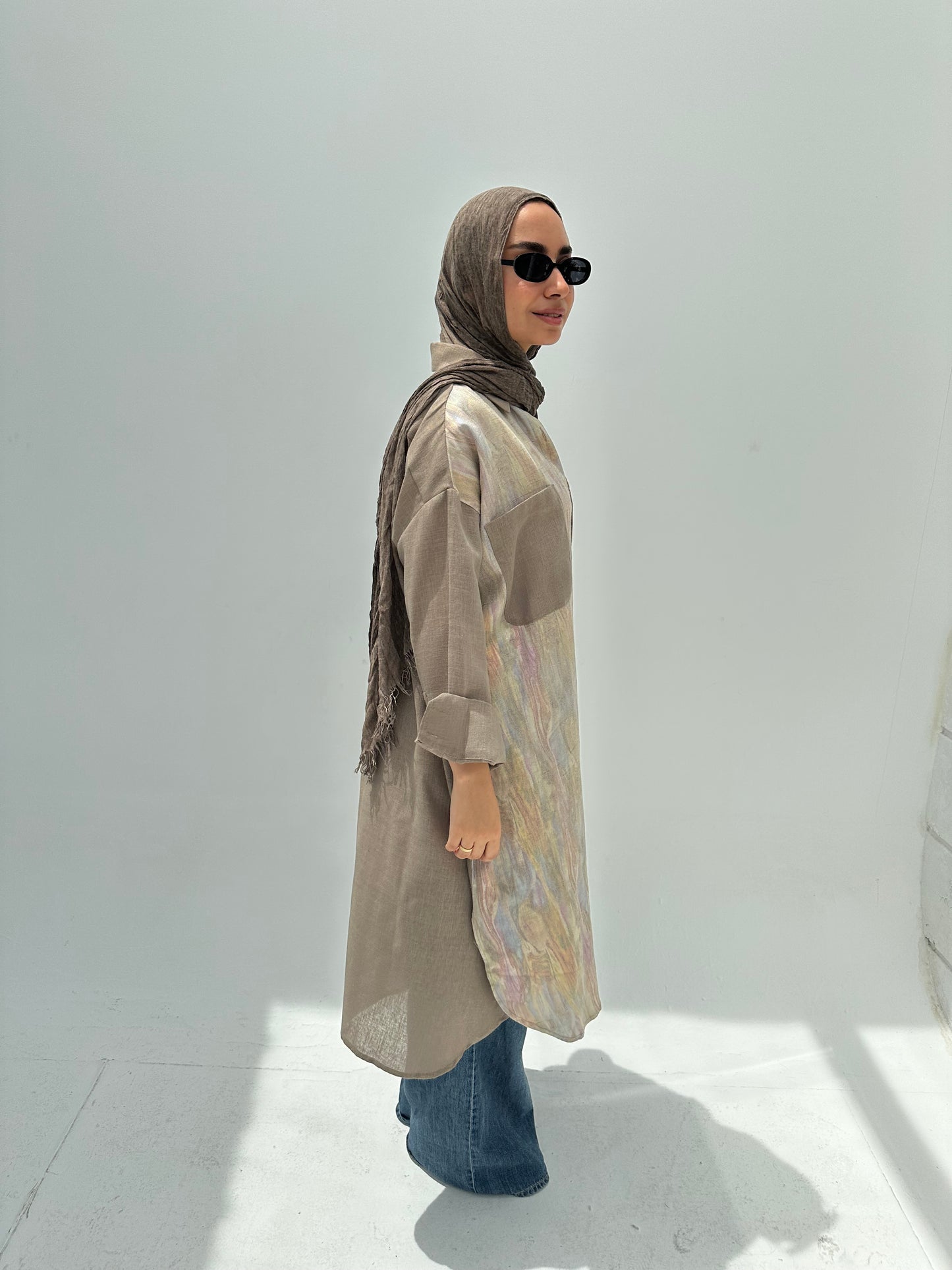 Prearly Linen Chemise