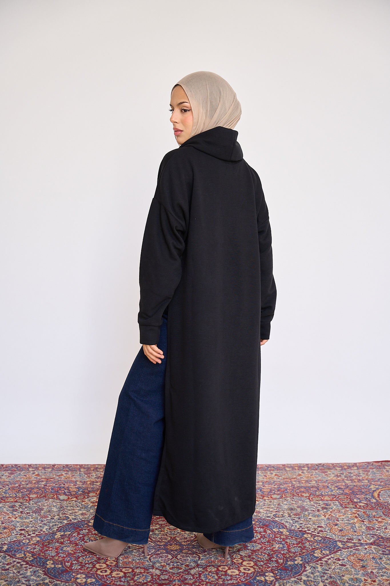 Open Sided sweater - Black