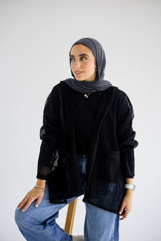 Cloudlight Mesh Jacket - Black